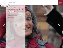 Tablet Screenshot of narrenzunft-gengenbach.de